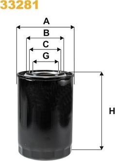 WIX Filters 33281 - Kraftstofffilter alexcarstop-ersatzteile.com