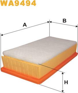 WIX Filters WA9494 - Luftfilter alexcarstop-ersatzteile.com