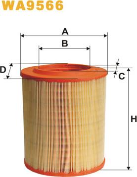 WIX Filters WA9566 - Luftfilter alexcarstop-ersatzteile.com