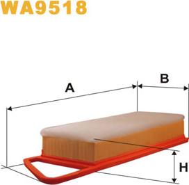 WIX Filters WA9518 - Luftfilter alexcarstop-ersatzteile.com