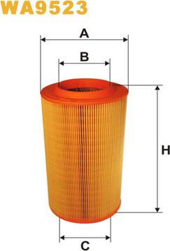 WIX Filters WA9523 - Luftfilter alexcarstop-ersatzteile.com