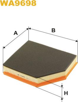 WIX Filters WA9698 - Luftfilter alexcarstop-ersatzteile.com