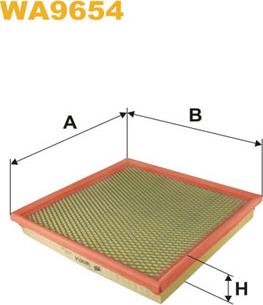 WIX Filters WA9654 - Luftfilter alexcarstop-ersatzteile.com