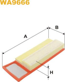 WIX Filters WA9666 - Luftfilter alexcarstop-ersatzteile.com