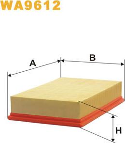 WIX Filters WA9612 - Luftfilter alexcarstop-ersatzteile.com