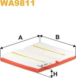 WIX Filters WA9811 - Luftfilter alexcarstop-ersatzteile.com