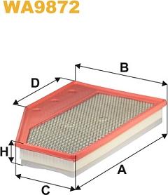 WIX Filters WA9872 - Luftfilter alexcarstop-ersatzteile.com