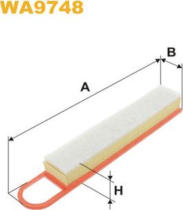 WIX Filters WA9748 - Luftfilter alexcarstop-ersatzteile.com