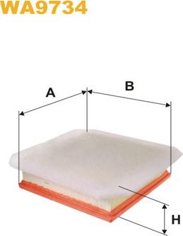 WIX Filters WA9734 - Luftfilter alexcarstop-ersatzteile.com