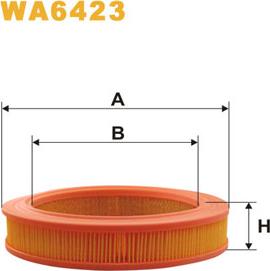 WIX Filters WA6423 - Luftfilter alexcarstop-ersatzteile.com