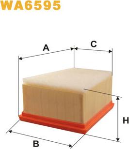 WIX Filters WA6595 - Luftfilter alexcarstop-ersatzteile.com