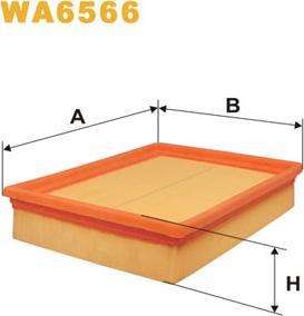 WIX Filters WA6566 - Luftfilter alexcarstop-ersatzteile.com