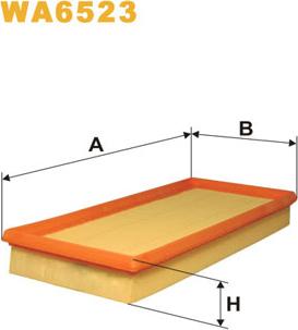 WIX Filters WA6523 - Luftfilter alexcarstop-ersatzteile.com