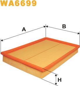 WIX Filters WA6699 - Luftfilter alexcarstop-ersatzteile.com