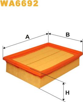 WIX Filters WA6692 - Luftfilter alexcarstop-ersatzteile.com