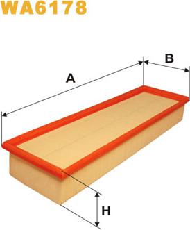 WIX Filters WA6178 - Luftfilter alexcarstop-ersatzteile.com