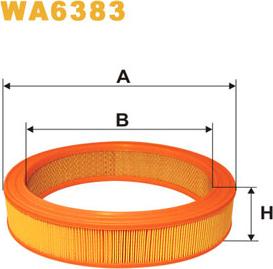 WIX Filters WA6383 - Luftfilter alexcarstop-ersatzteile.com