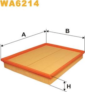 WIX Filters WA6214 - Luftfilter alexcarstop-ersatzteile.com