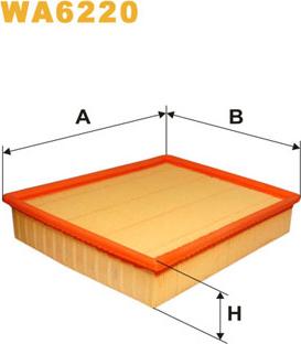 WIX Filters WA6220 - Luftfilter alexcarstop-ersatzteile.com