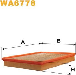 WIX Filters WA6778 - Luftfilter alexcarstop-ersatzteile.com