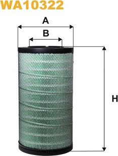 WIX Filters WA10322 - Luftfilter alexcarstop-ersatzteile.com