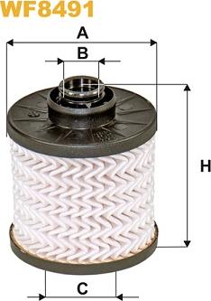 WIX Filters WF8491 - Kraftstofffilter alexcarstop-ersatzteile.com