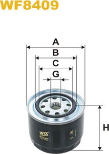 WIX Filters WF8409 - Kraftstofffilter alexcarstop-ersatzteile.com