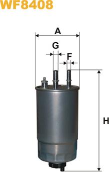 WIX Filters WF8408 - Kraftstofffilter alexcarstop-ersatzteile.com