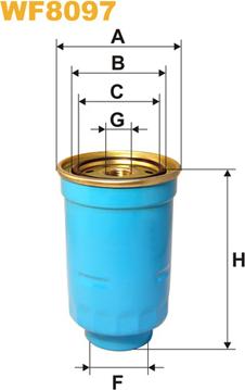 WIX Filters WF8097 - Kraftstofffilter alexcarstop-ersatzteile.com