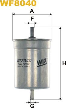 WIX Filters WF8040 - Kraftstofffilter alexcarstop-ersatzteile.com