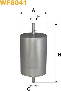 WIX Filters WF8041 - Kraftstofffilter alexcarstop-ersatzteile.com