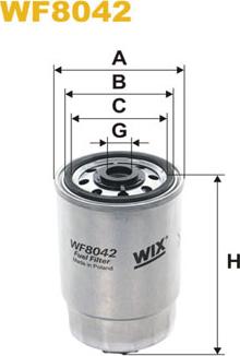 WIX Filters WF8042 - Kraftstofffilter alexcarstop-ersatzteile.com