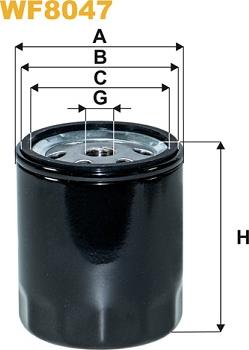 WIX Filters WF8047 - Kraftstofffilter alexcarstop-ersatzteile.com