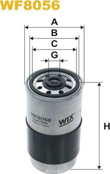 WIX Filters WF8056 - Kraftstofffilter alexcarstop-ersatzteile.com