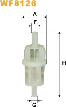 WIX Filters WF8126 - Kraftstofffilter alexcarstop-ersatzteile.com