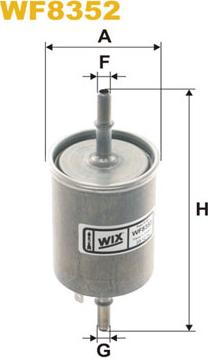 WIX Filters WF8352 - Kraftstofffilter alexcarstop-ersatzteile.com