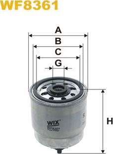 WIX Filters WF8361 - Kraftstofffilter alexcarstop-ersatzteile.com