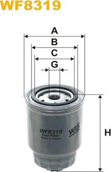 WIX Filters WF8319 - Kraftstofffilter alexcarstop-ersatzteile.com