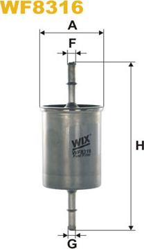 WIX Filters WF8316 - Kraftstofffilter alexcarstop-ersatzteile.com