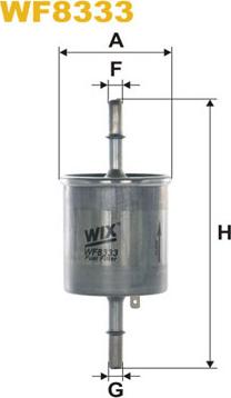 WIX Filters WF8333 - Kraftstofffilter alexcarstop-ersatzteile.com