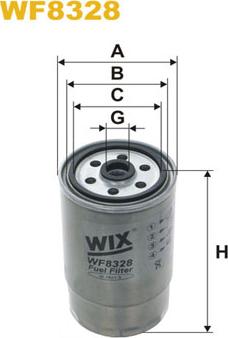 WIX Filters WF8328 - Kraftstofffilter alexcarstop-ersatzteile.com