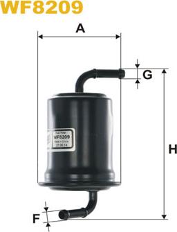 WIX Filters WF8209 - Kraftstofffilter alexcarstop-ersatzteile.com