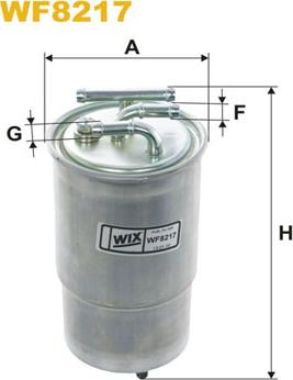 WIX Filters WF8217 - Kraftstofffilter alexcarstop-ersatzteile.com