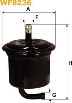 WIX Filters WF8236 - Kraftstofffilter alexcarstop-ersatzteile.com