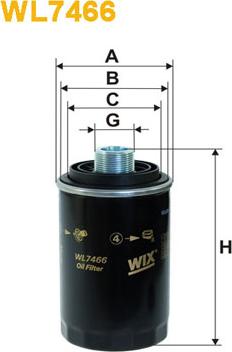 WIX Filters WL7466 - Ölfilter alexcarstop-ersatzteile.com