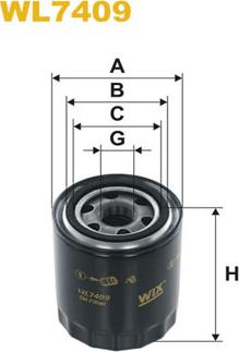 WIX Filters WL7409 - Ölfilter alexcarstop-ersatzteile.com