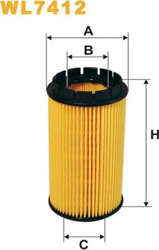 WIX Filters WL7412 - Ölfilter alexcarstop-ersatzteile.com