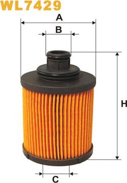 WIX Filters WL7429 - Ölfilter alexcarstop-ersatzteile.com