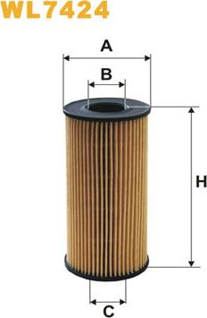 WIX Filters WL7424 - Ölfilter alexcarstop-ersatzteile.com