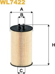 WIX Filters WL7422 - Ölfilter alexcarstop-ersatzteile.com